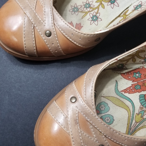 Rampage Retro Wedge Heels 10 - Picture 5 of 9